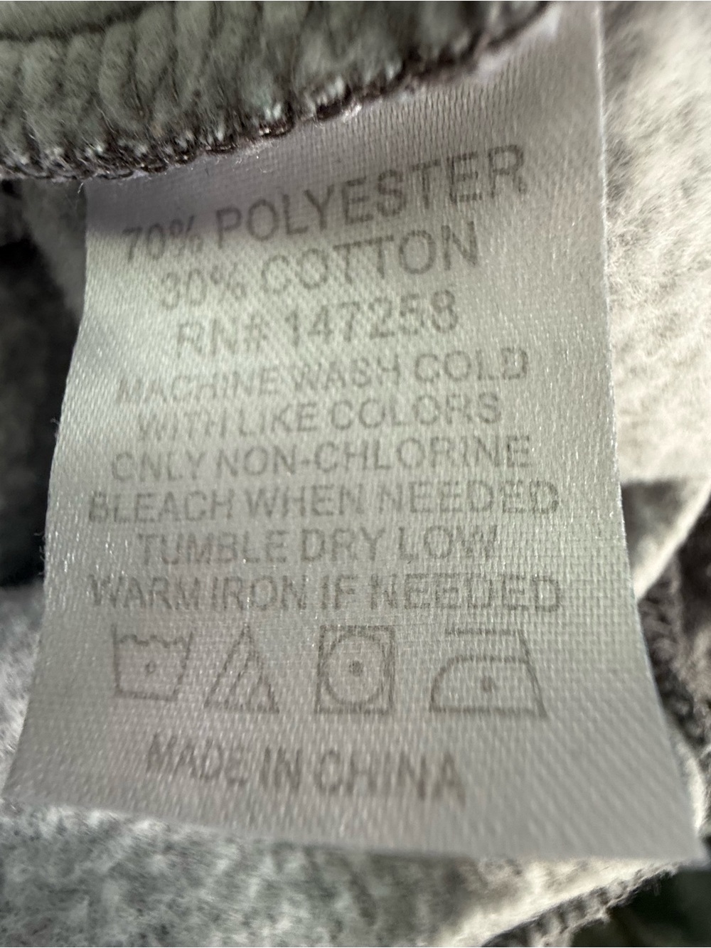 Simply Southern gray sweatshirt with label - Picture 6 of 6